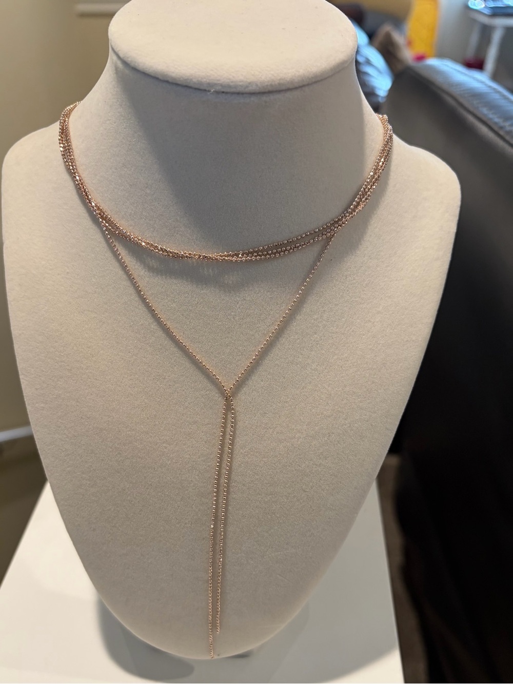 Multi strand necklace